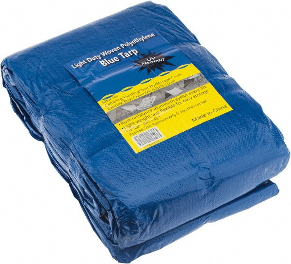 Value Collection KSMSCBB3040 Tarp/Dust Cover Blue, 40' Long x 30' Wide