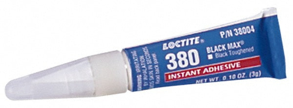 Loctite 232834 Adhesive Glue 0.11 oz Tube, Black