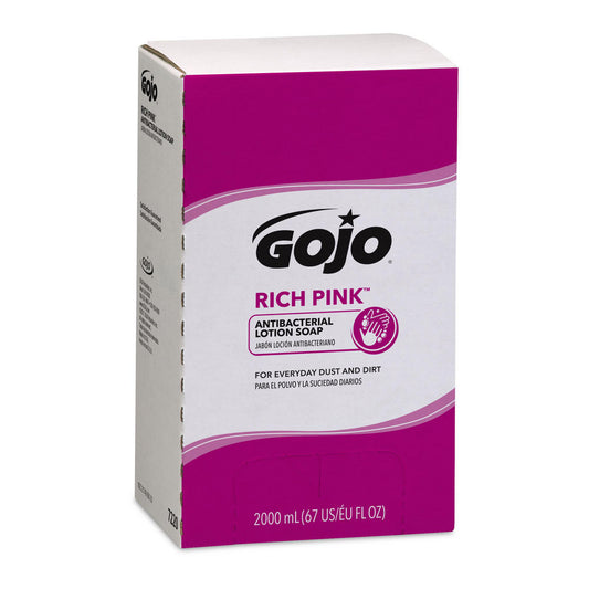 GOJO 7220-04 Hand Cleaner 2 L Dispenser Refill