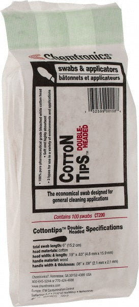 Chemtronics CT200 Soldering Doubleheaded Cotton Tip