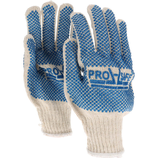 PRO-SAFE 36-110DD-MSC/L Work Gloves PRO-SAFE Size Large, PVC-Coated Cotton Blend, General Purpose