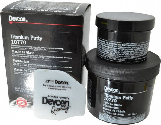 Devcon 10770 Putty 2 lb Kit, Gray, Epoxy Resin
