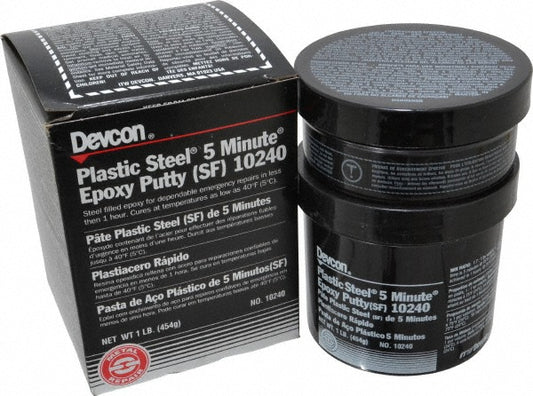 Devcon 10240 Two-Part Epoxy 1 lb, Pail Adhesive