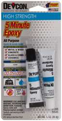 Devcon 20545 Two-Part Epoxy 0.5 oz, Tube Adhesive