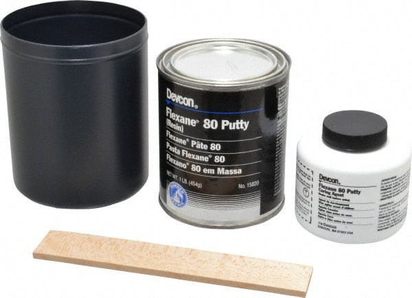 Devcon 15820 Putty 1 lb Kit, Black, Urethane