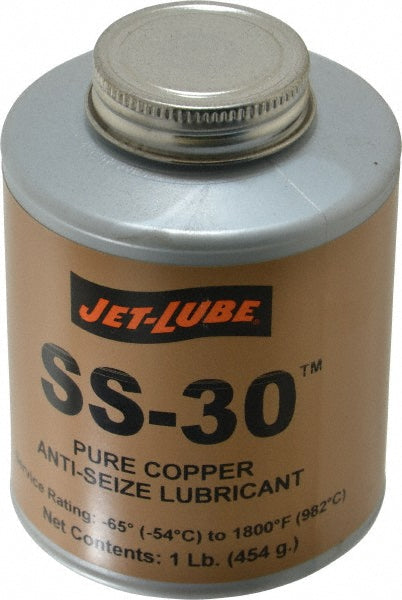 Jet-Lube 12504 High Temperature Anti-Seize Lubricant 1 lb Can