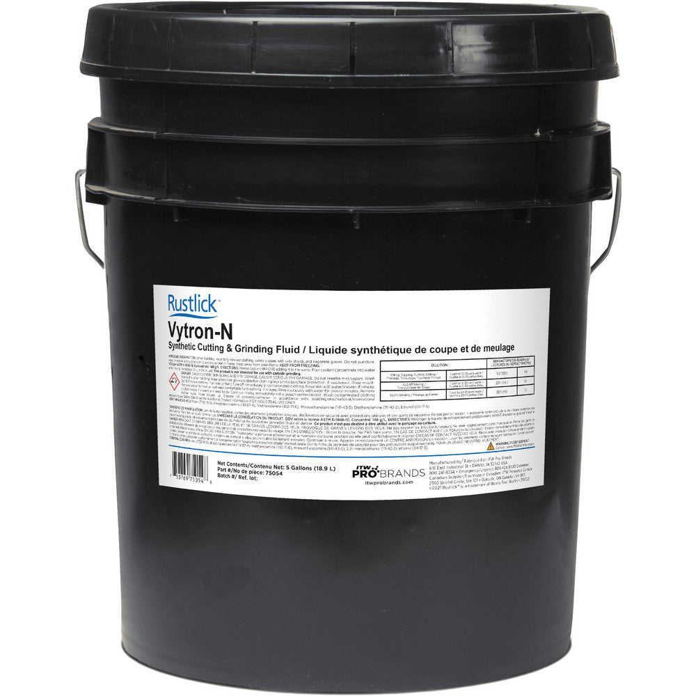 Rustlick 75054 Cutting & Grinding Fluid Rustlick® Vytron-N, Liquid, 5 gal Pail