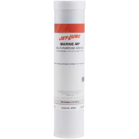 Jet-Lube 63050 High Temperature Grease 14 oz Cartridge, Lithium