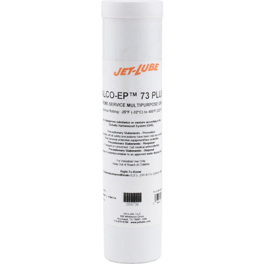 Jet-Lube 37750 Extreme Pressure Grease 14 oz Cartridge, Aluminum