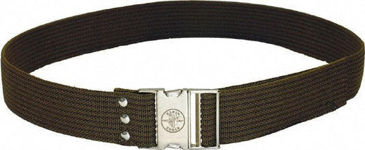 Klein Tools 5225 Tool Aprons & Belts Tool Type Adustable Tool Belt  Minimum Waist Size 32  Maximum Waist Size 48  Number of Pockets 0  Color Brown  Features Rugged Metal Buckle