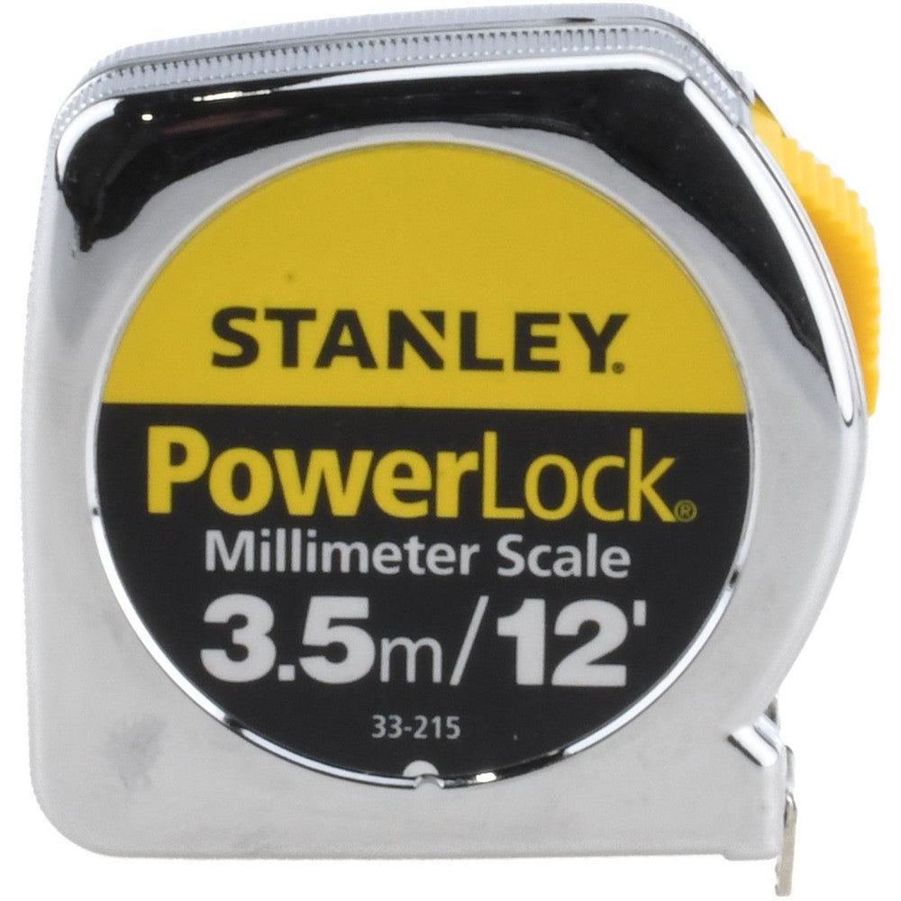 Stanley 33-215 Tape Measure 12' Long, 1/2" Width, Yellow Blade