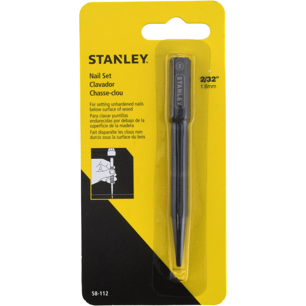Stanley 58-112 Stanley Square Head Nail Punch 1.6"