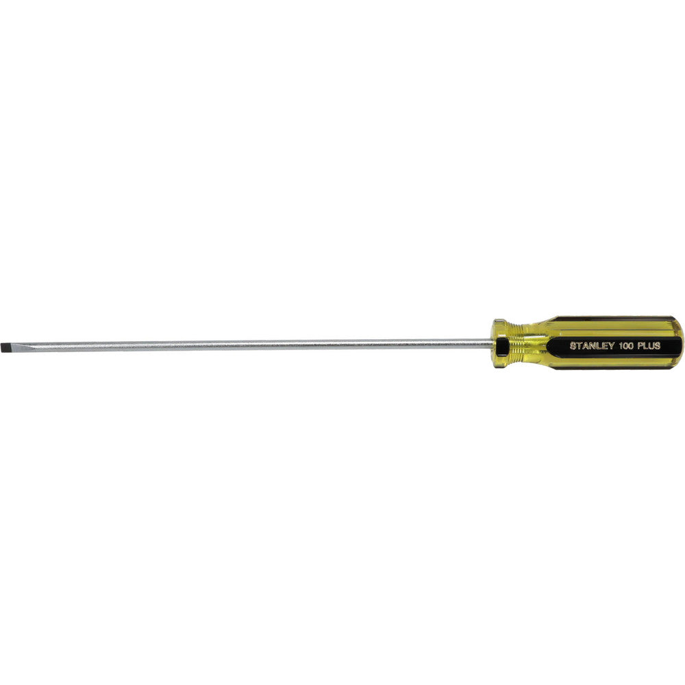 Stanley 66-180-A Slotted Screwdriver 3/16" Width, 10" Blade Length