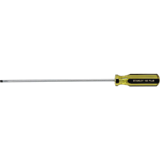Stanley 66-180-A Slotted Screwdriver 3/16" Width, 10" Blade Length