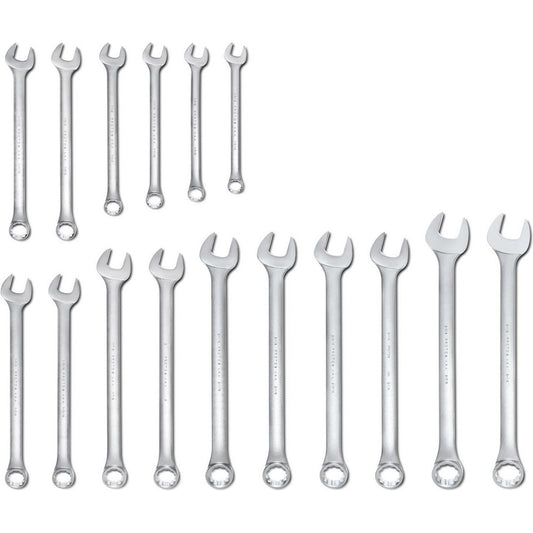 Proto J1200F-HD Combination Wrench Set 16 Pc, Inch