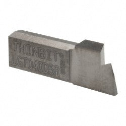 Thin Bit LGT040D5R Grooving Insert LGT040 Dura-Max 5000, Solid Carbide