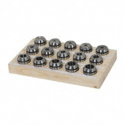 Kennametal 2269975 Collet Set 15 Pc, Series ER40, 1/8 to 1" Capacity