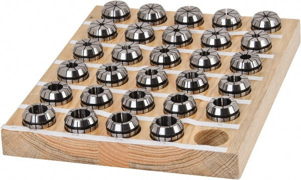 Kennametal 2269976 Collet Set 29 Pc, Series ER40, 1/8 to 1" Capacity