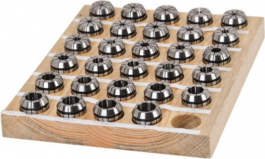 Kennametal 2269976 Collet Set 29 Pc, Series ER40, 1/8 to 1" Capacity