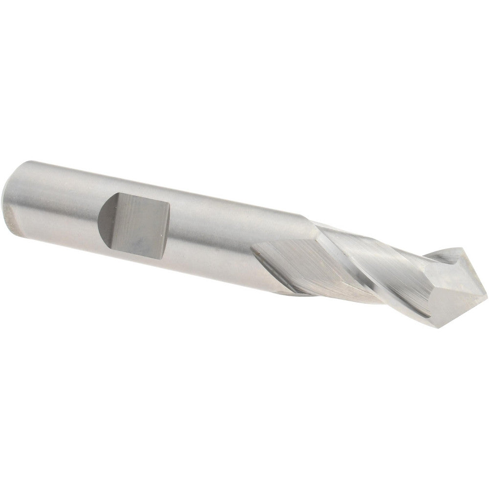Melin Tool 15438 Drill Mill 3/8" Dia, 3/4" LOC, 2 Flutes, 90 &deg Point, Cobalt