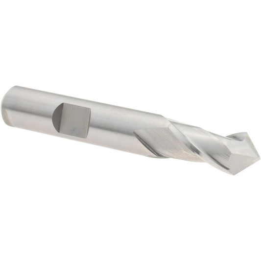 Melin Tool 15438 Drill Mill 3/8" Dia, 3/4" LOC, 2 Flutes, 90 &deg Point, Cobalt