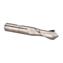Melin Tool 15444 Drill Mill 9/16" Dia, 1-13/32" LOC, 2 Flutes, 90 &deg Point, Cobalt