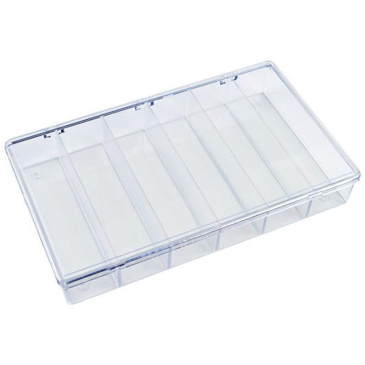 Flambeau K606 6 Compartment Clear Small Parts Box