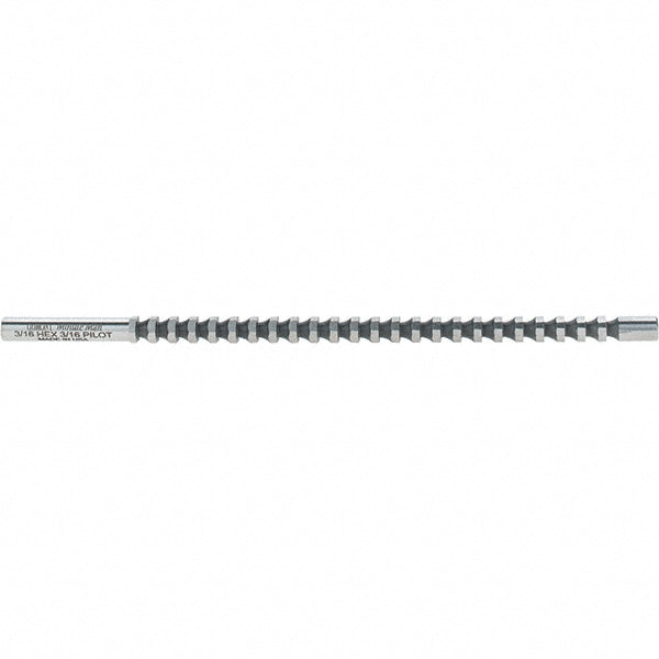 Dumont Minute Man 77703 3/16" Hex, 3/16" Pilot Hole Dia, 1/4 to 5/8" Length of Cut, Hexagon Broach