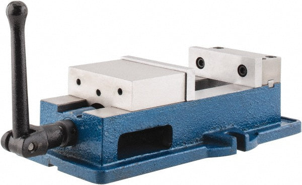 Value Collection 428-7240 Machine Vise 4" Jaw Width, 4" Jaw Opening, Horizontal, Stationary Base