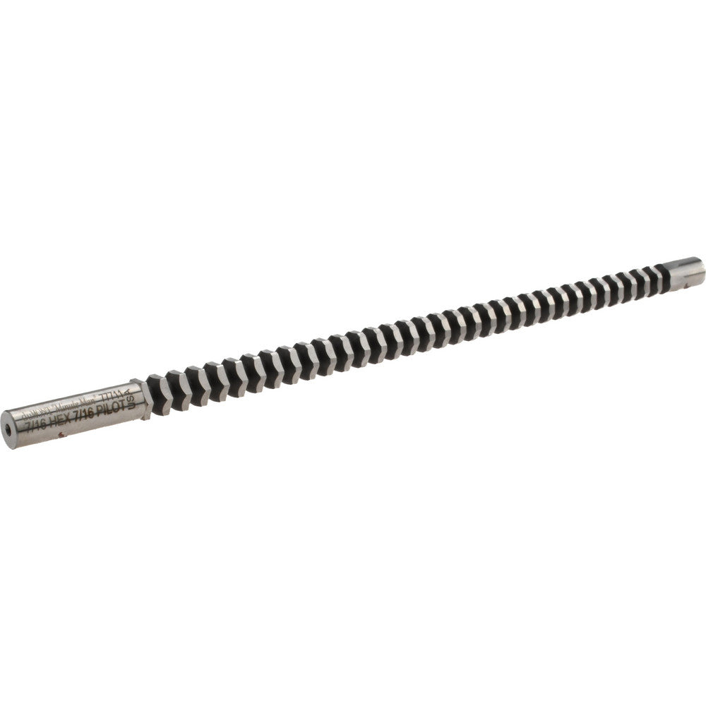 Dumont Minute Man 77711 7/16" Hex, 7/16" Pilot Hole Dia, 1/2 to 1-3/8" Length of Cut, Hexagon Broach