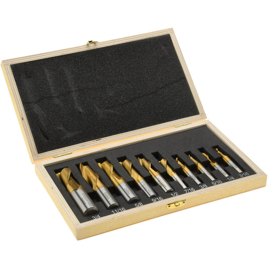 Value Collection 320-0001 End Mill Set 2 Flute, Square End