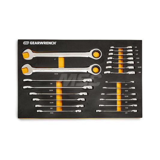 GEARWRENCH 86526 Combination Hand Tool Set 21 Pc, Mechanic's Tool Set