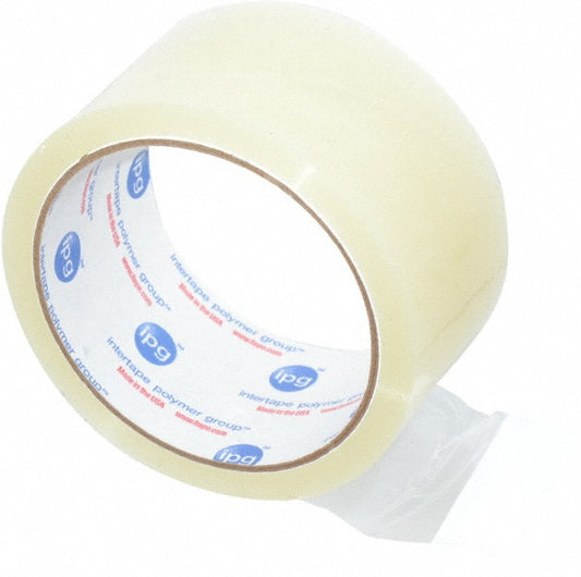 Intertape F4005 Packing Tape 2" Wide, Clear, Rubber Adhesive