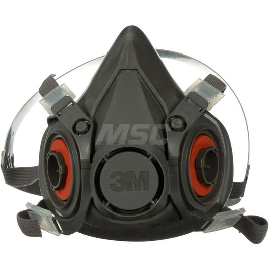 3M 7000001934 Half Facepiece Respirator Thermoplastic Elastomer, Bayonet, Large