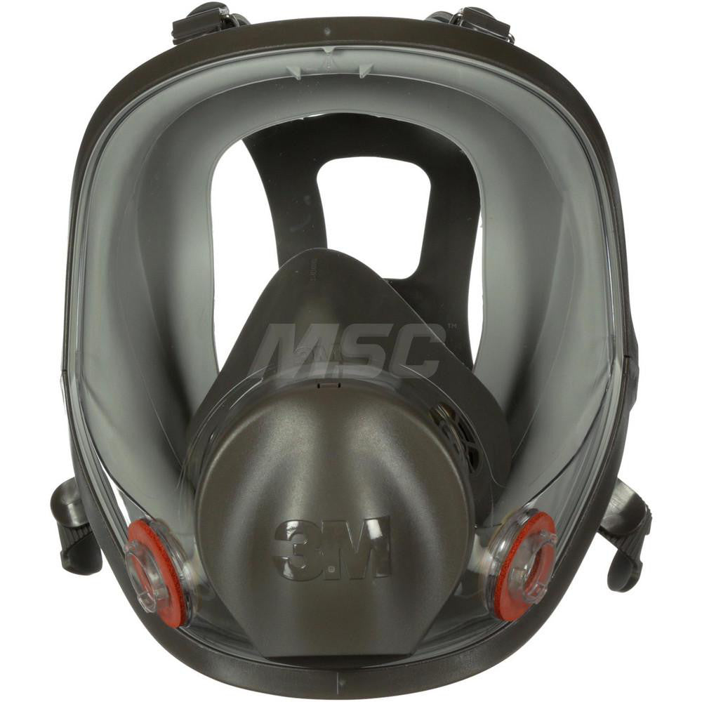 3M 7000002030 Full Face Respirator Silicone, Bayonet, Medium