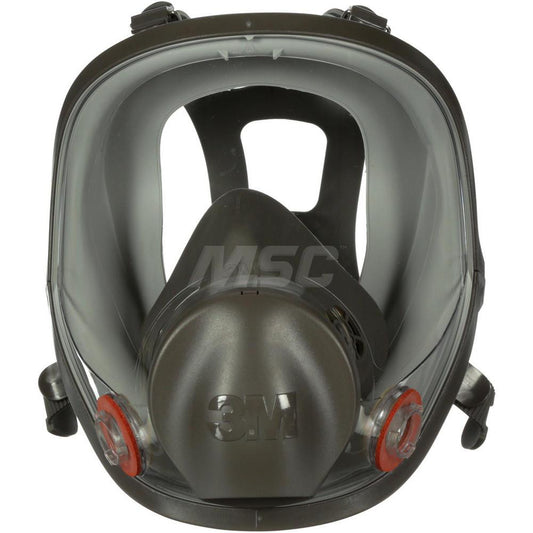 3M 7000002030 Full Face Respirator Silicone, Bayonet, Medium