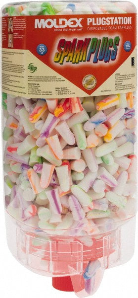 Moldex 6645 Earplug Dispenser Refill 500Pr, Foam, Taper End Shape, 33dB