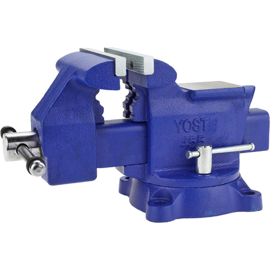 Gibraltar 56412 Bench Vises Jaw Opening Capacity 5  Jaw Opening Capacity (Inch) 5  Throat Depth (Inch) 3-1/4  Minimum Pipe Capacity (Decimal Inch) 0.1250  Maximum Pipe Capacity (Decimal Inch) 2.5000  Maximum Pipe Capacity (Inch) 2-1/2
