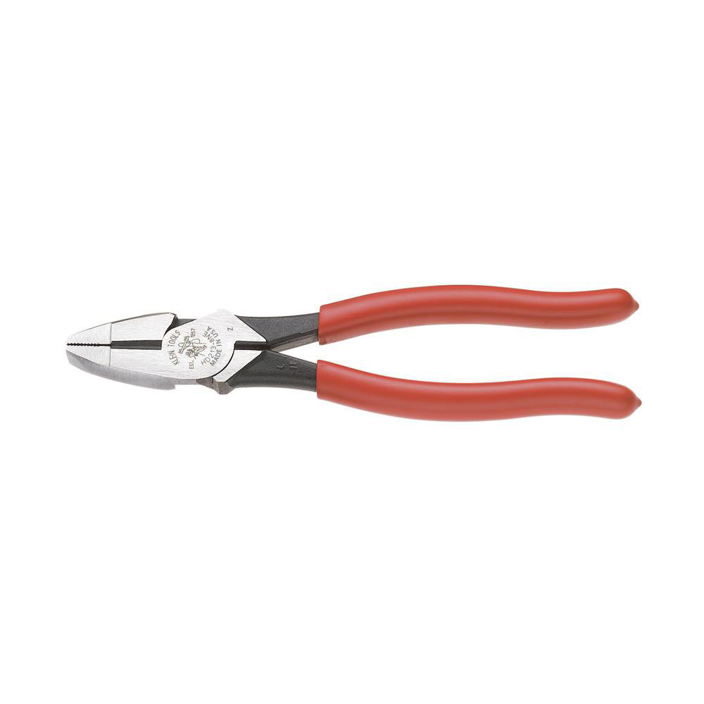 Klein Tools HD213-9NE 9-1/2" OAL, 1-19/32" Jaw Length x 1-1/4" Jaw Width, Side Cutting Pliers