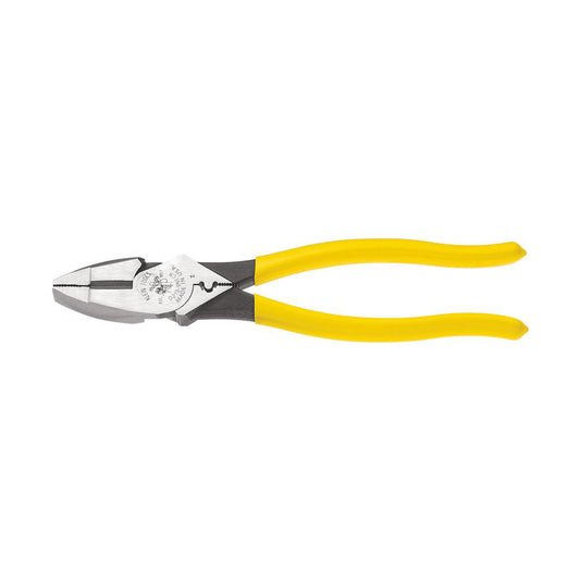 Klein Tools D213-9NE-CR 9-3/8" OAL, 1-19/32" Jaw Length x 1-1/4" Jaw Width, Side Cutting Pliers