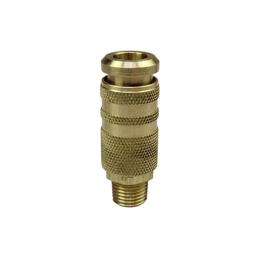 Coilhose Pneumatics 15C90B6M Pneumatic Hose Coupling 3/8" Thread, 1/4" Body Dia, Industrial Interchange