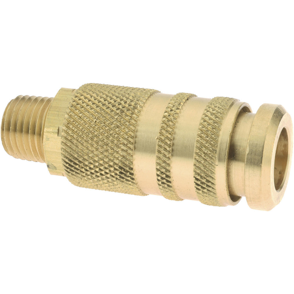 Coilhose Pneumatics 15C90B4M Pneumatic Hose Coupling 1/4" Thread, 1/4" Body Dia, Industrial Interchange