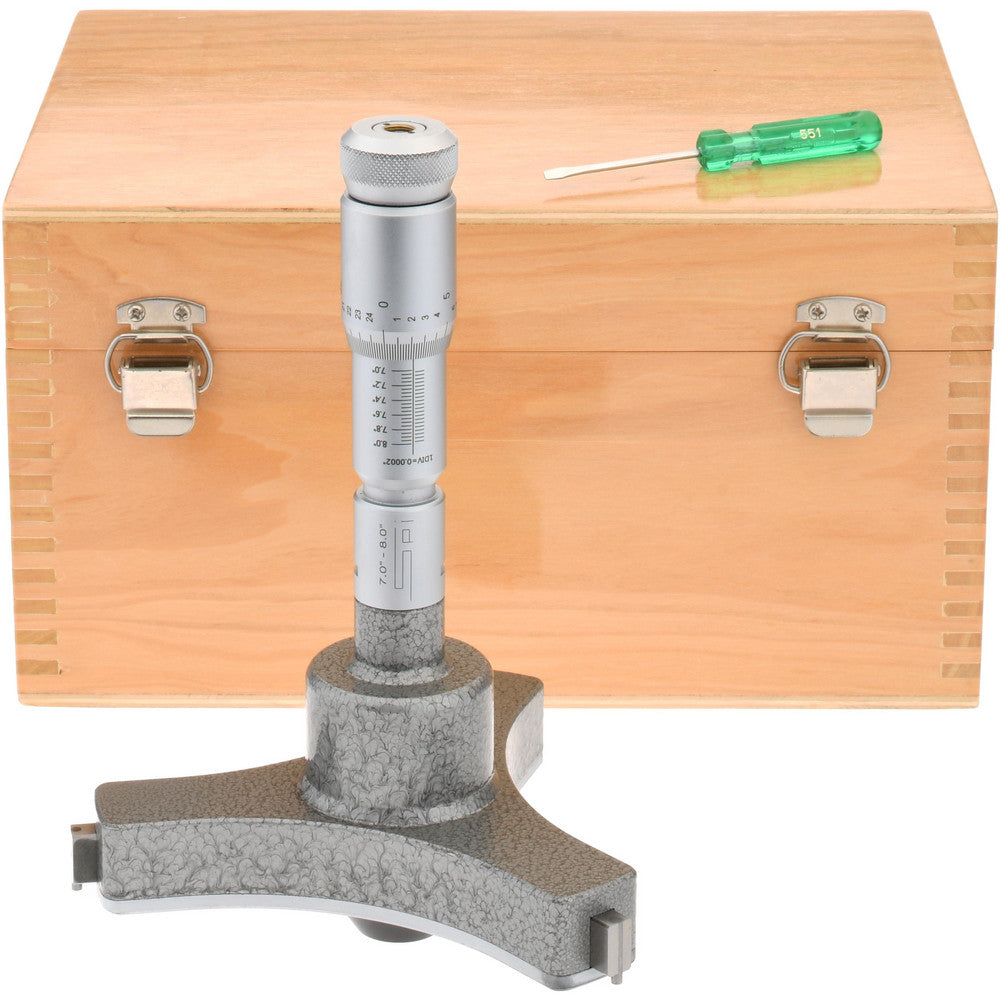 SPI 10-755-7 Mechanical Hole Micrometer 7 to 8" Range