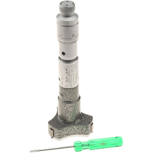 SPI 10-743-3 Mechanical Hole Micrometer 2.4000 to 2.8000" Range
