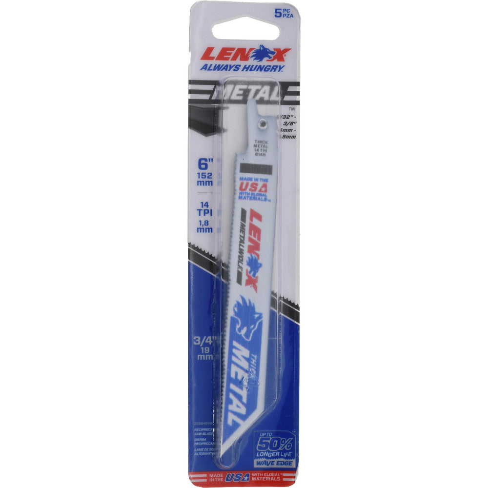 Lenox 20564614R Reciprocating Saw Blade Bi-Metal