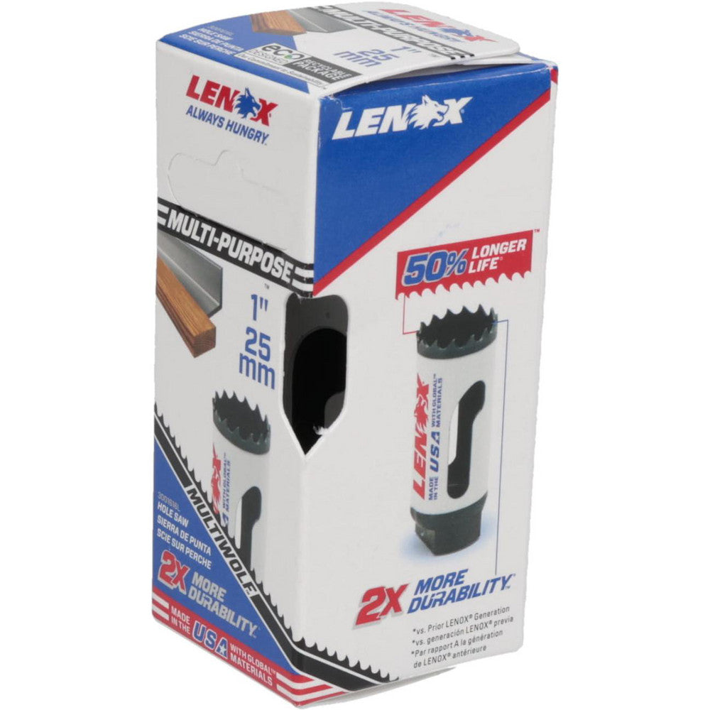 Lenox 3001616L Hole Saw 1" Saw Dia, 1-1/2" Cut Depth