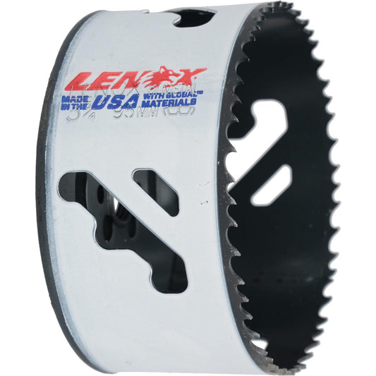 Lenox 3006060L Hole Saw 3-3/4" Saw Dia, 1-1/2" Cut Depth