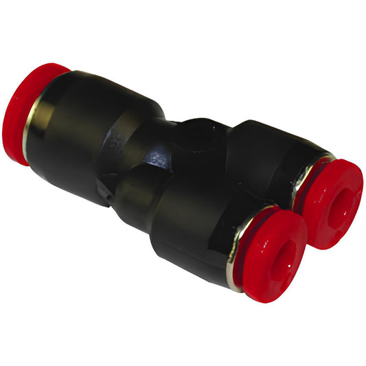 Norgren C00821000 Push-To-Connect Tube to Tube Tube Fitting Union Y