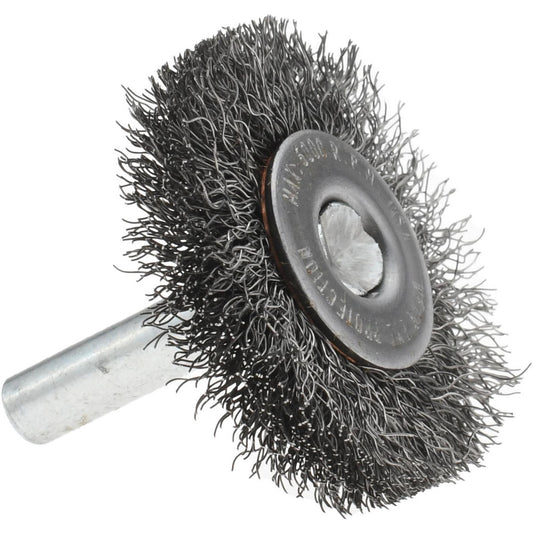 PRIVATE BRANDS SPECIALTY, INC. PB84016 Wheel Brush 1-1/2" Wheel Dia, Crimped