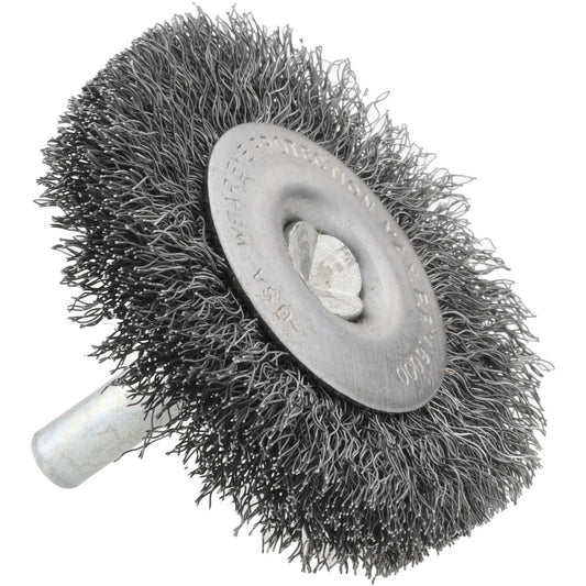 Value Collection PB84023 Wheel Brush 2" Wheel Dia, Crimped